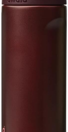 Owala FreeSip Stainless Steel Water Bottle 24 oz Black Cherry